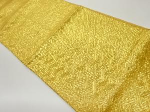 紗綾形模様織出し全通袋帯